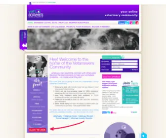 Vetanswers.com.au(Vet Answers) Screenshot