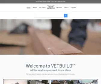 Vetbuild.us(Home) Screenshot