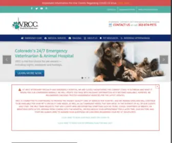 Vetcancerspecialists.com(Englewood, Colorado Animal Hospital) Screenshot