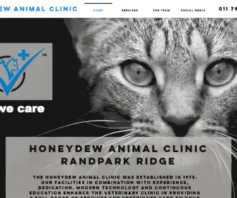 Vetcareclinics.co.za(Veterinarian) Screenshot