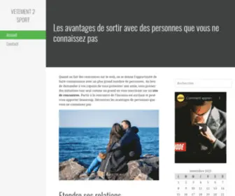 Vetement2Sport.com(VETEMENT 2 SPORT) Screenshot