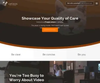 Veteos.com(Veterinary Video Production Veteos) Screenshot