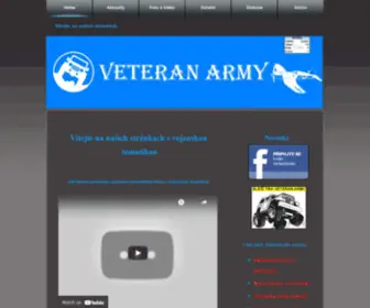 Veteranarmy.cz(VETERAN ARMY CZ) Screenshot