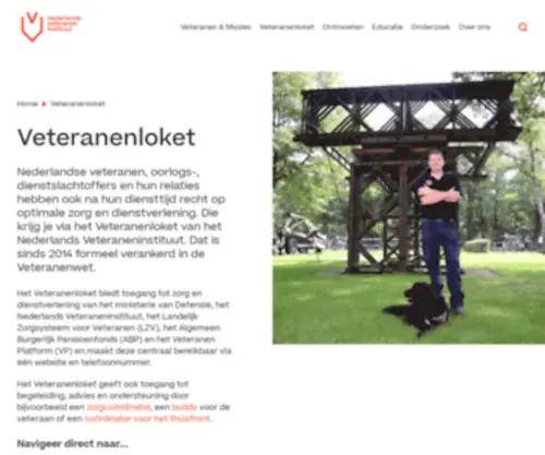 Veteranenloket.nl(Veteranenloket) Screenshot