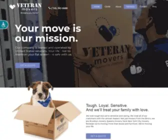 Veteranmoversnyc.com(TOP Rated NYC Moving Company) Screenshot