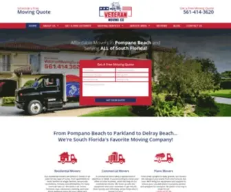 Veteranmovingco.com(Veteran Moving Company) Screenshot