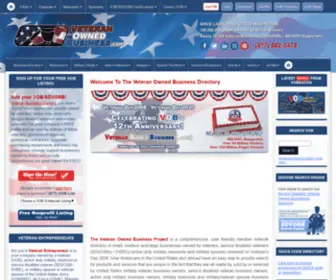 Veteranownedbusinessdirectory.org(Veteran Owned Business Directory) Screenshot