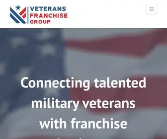 Veteransfranchisegroup.com(Veterans Franchise Group) Screenshot