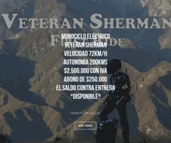 Veteranshermanchile.com(VETERAN SHERMAN CHILE) Screenshot