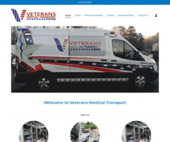 Veteransmedicaltransport.com(Veterans Medical Transport) Screenshot