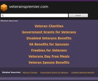 Veteranspremier.com(Forsale Lander) Screenshot