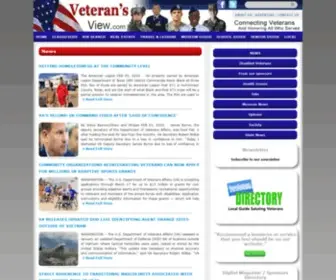 Veteransview.com(Veteran's View) Screenshot