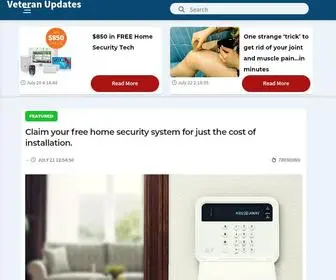 Veteranupdates.com(Veteran Updates) Screenshot