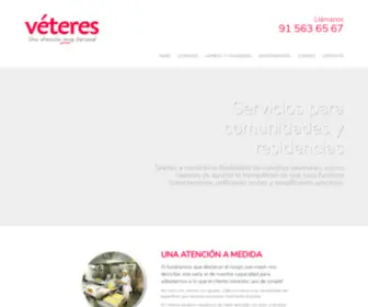 Veteres.com(Véteres) Screenshot