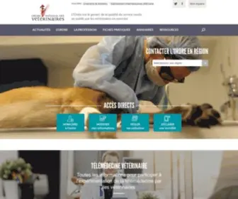 Veterinaire.fr(Accueil) Screenshot