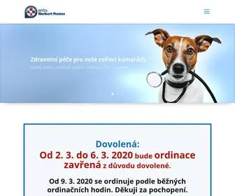 Veterinaletnany.cz(Veterina Letňany) Screenshot