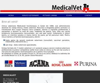 Veterinar-Caliga.ro(Veterinar Galati) Screenshot