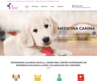 Veterinariaalameda.com(VETERINARIO SEVILLA) Screenshot