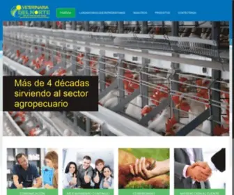 Veterinariadelnorte.com(Veterinaria del Norte) Screenshot