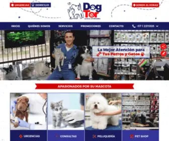 Veterinariadogtor.com(Centro clínico veterinario en bogotá) Screenshot