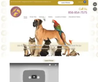 VeterinarianssouthJersey.com(Veterinary Services) Screenshot