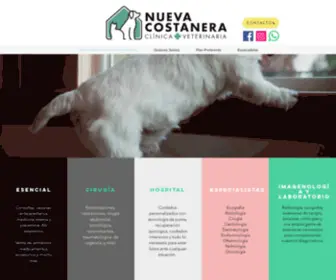 Veterinarianuevacostanera.cl(Clínica Veterinaria Nueva Costanera) Screenshot