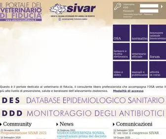 Veterinariodifiducia.it(Il Portale del Veterinario di Fiducia) Screenshot