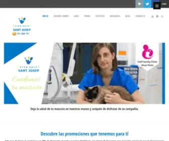 Veterinariohospitalet.es(Veterinario Hospitalet) Screenshot