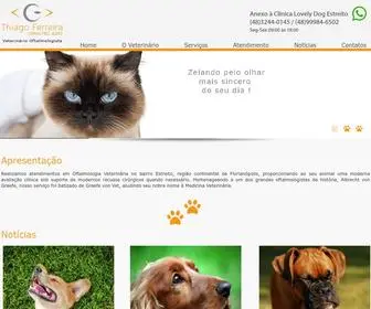 Veterinariooftalmo.com.br(Veterinário) Screenshot