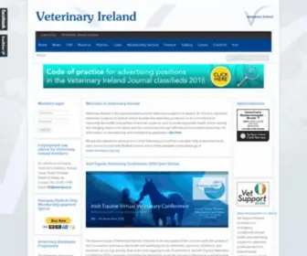 Veterinaryireland.ie(The official site of Veterinary Ireland) Screenshot