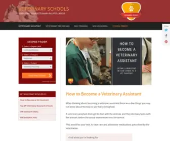 Veterinaryschoolsu.com(Veterinary assistant) Screenshot