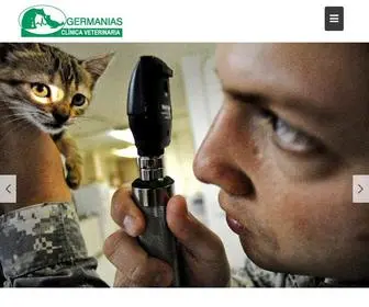 Vetgermanias.com(Clinica Veterinaria en Gandia) Screenshot