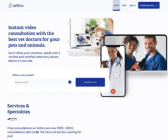 Vethro.com(Vethro) Screenshot