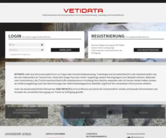 Vetidata.de(VETIDATA) Screenshot