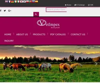 Vetimpex.com(Vet) Screenshot