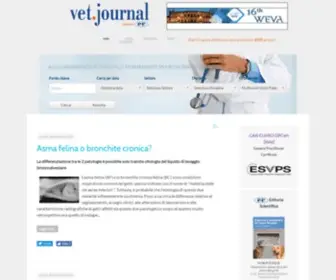 Vetjournal.it(AGGIORNAMENTO Scientifico Permanente in Medicina Veterinaria) Screenshot