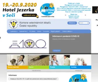 Vetkom.cz(Komora veterin) Screenshot