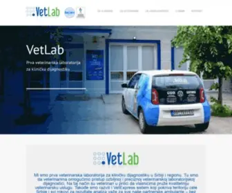 Vetlab.rs(Home) Screenshot