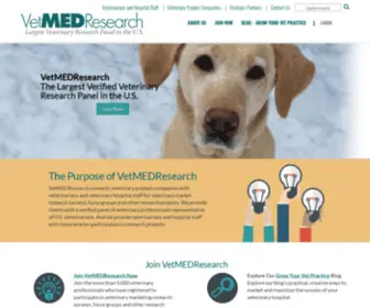 Vetmedresearch.com(Custom Animal Market Research & Veterinary Research Company) Screenshot