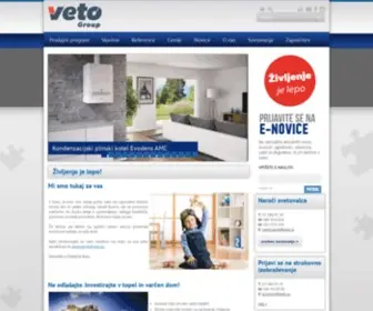 Veto.si(Tukaj se Investicija v Varčno Ogrevanje Obrestuje) Screenshot