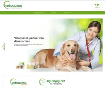 Vetoquinol.nl(Vetoquinol Nederland) Screenshot