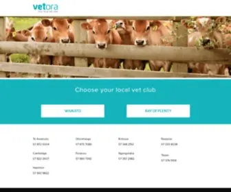 Vetora.co.nz(Veterinary Clinics) Screenshot