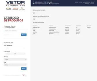 Vetorauto.com.br(VETOR) Screenshot