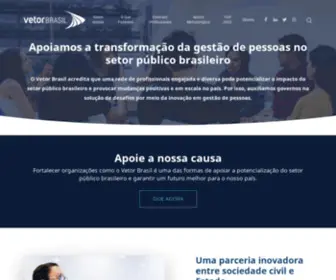 Vetorbrasil.org(O Vetor Brasil é uma organização da sociedade civil (OSC)) Screenshot