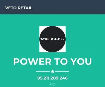 Vetoretail.gr(VETO SA) Screenshot