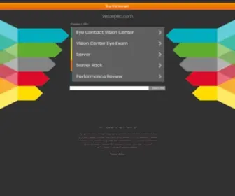 Vetospec.com(VOS) Screenshot