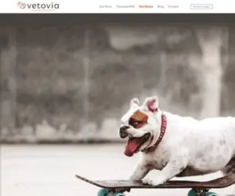 Vetovia.com(Vetovia is an all) Screenshot