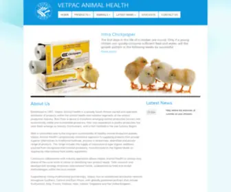 Vetpac.co.za(Vetpac Animal Health) Screenshot