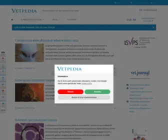 Vetpedia.it(Vetpedia l'Enciclopedia di Medicina Veterinaria) Screenshot