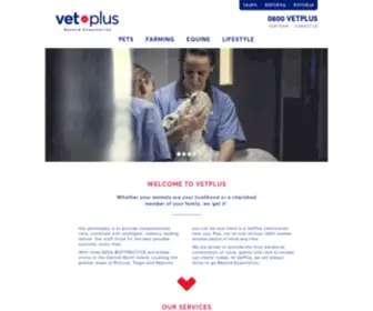 Vetplus.co.nz(VetPlus Taupo) Screenshot